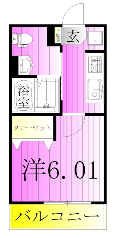 ＮＳＧＡＴＥ舎人パークフロント１ 間取り図