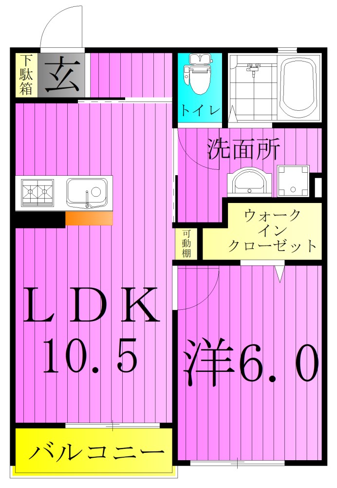 ぷれじーるイソガイ３ 間取り図