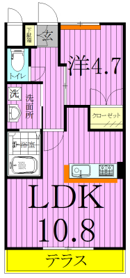Lake　Excel　～レイク　エクセル～ 間取り図