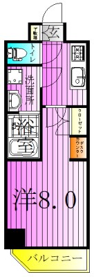 マキシヴ西新井  間取り図