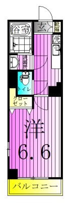 ソルビオス北千住  間取り図