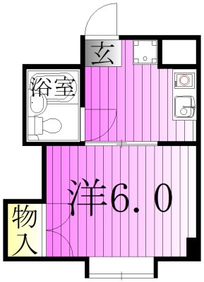 パークハイツ桜木 間取り図