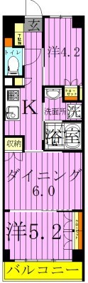パレステージ西新井みどり公園 間取り図