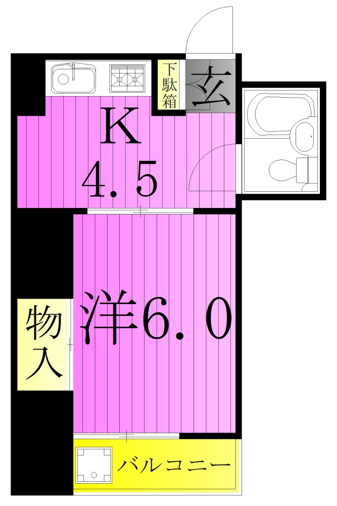 ヘイワハイム 間取り図