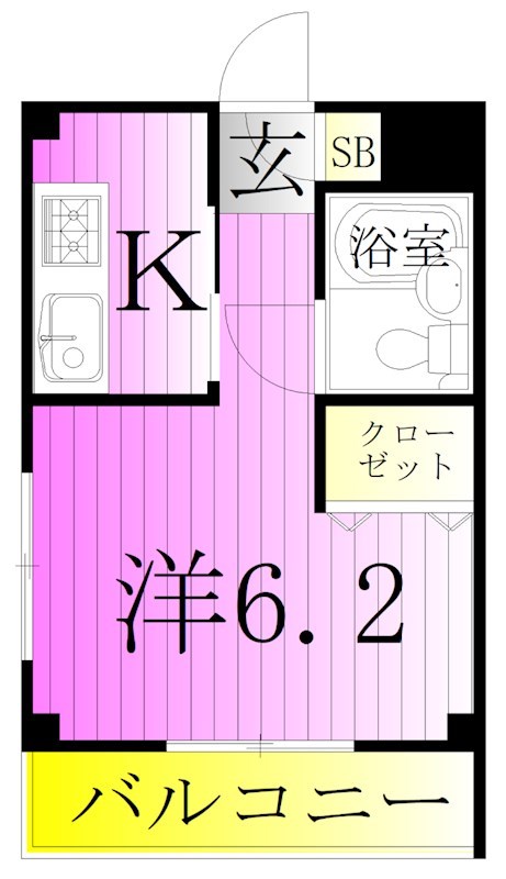 第7新井ビル 間取り図