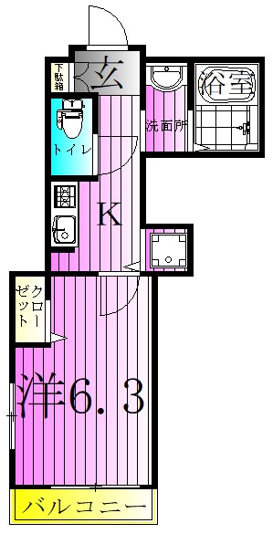 MAISON　FORTUNA 間取り図