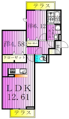 ル　シエル 間取り図