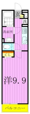 リブリ・デグサス竹ノ塚 間取り図