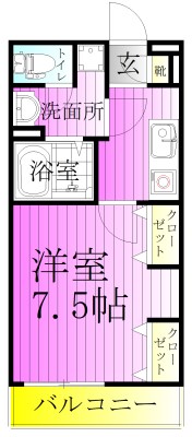 古千谷本町一丁目新築マンション 間取り図