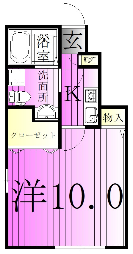 スターク亀有 間取り図