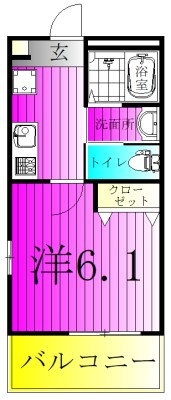 コロレアール　ドラード 101号室 間取り