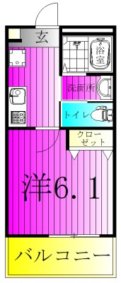 コロレアール　ドラード 102号室 間取り