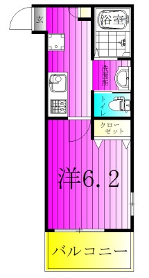 コロレアール　ドラード 305号室 間取り