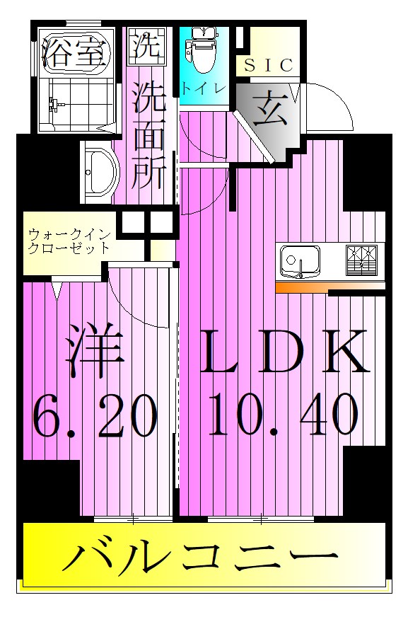 HF北千住レジデンス 間取り図