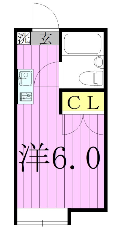 キャピタル北綾瀬B 間取り
