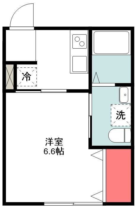 GRANADA 102号室 間取り