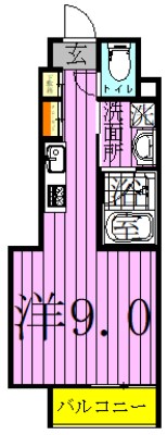 ART APARTMENT IN TOKYO NORTH 間取り図