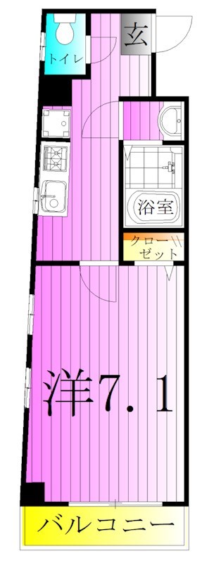 レ・ジェンヌ・サトウ 間取り図