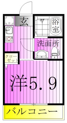 グローリオ  間取り図