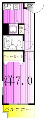 CENT亀有  間取り図
