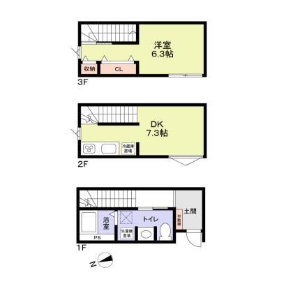 Triplet町屋 間取り図
