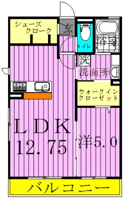 プランドール　メゾン 間取り図