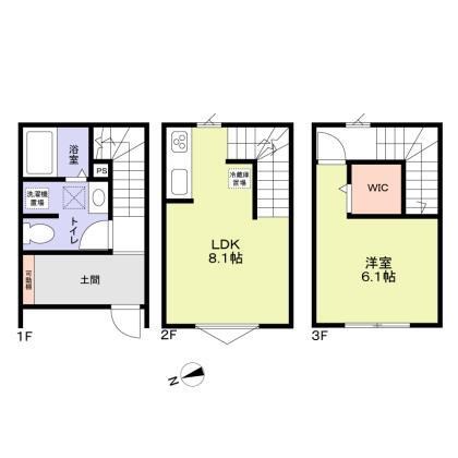 Triplet町屋 間取り図