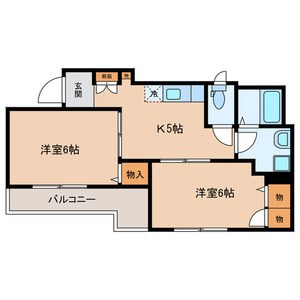 ベレオUZ 間取り図