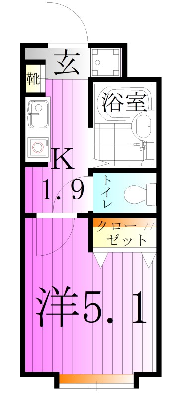 グレイスハイツ東綾瀬  間取り図