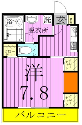 リブリ・アスター西新井 間取り図
