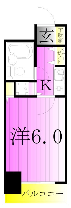 ライオンズマンション北綾瀬第５ 間取り図