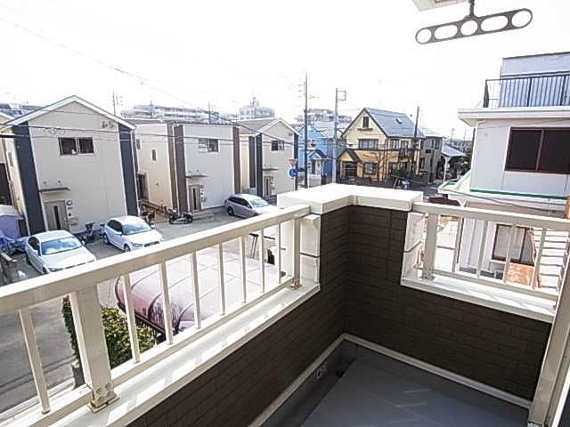 アフェール・江北 ベランダ