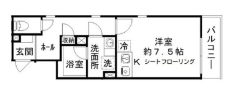 LAUREL三ノ輪 間取り図