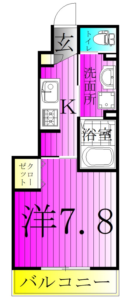 アムール 間取り図