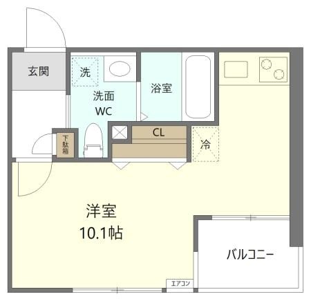 プライムステージオオシマ 間取り図