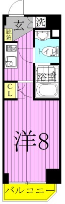 グランフォース綾瀬 間取り図