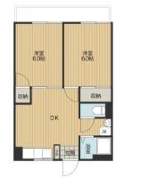 渡来ビル 203号室 間取り