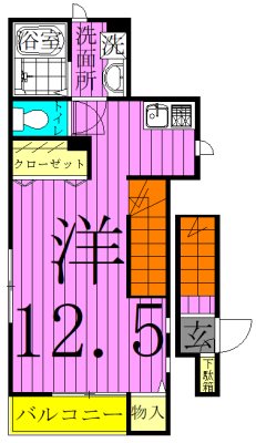 ラ　ポリテス 間取り図