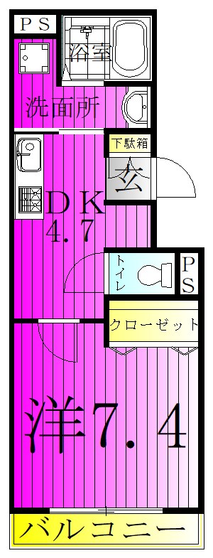 コンブリオ柏 間取り図