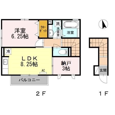 ガーネットブライト 間取り図