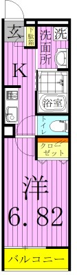 メイプルプレイス 間取り図