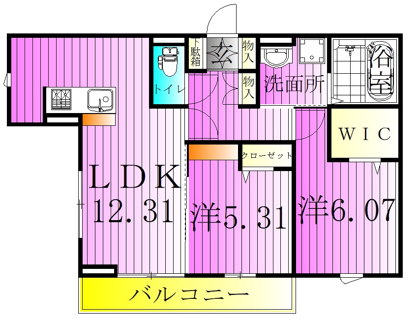 グレイスメゾン 間取り図