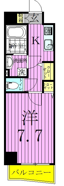 プラシード 間取り図
