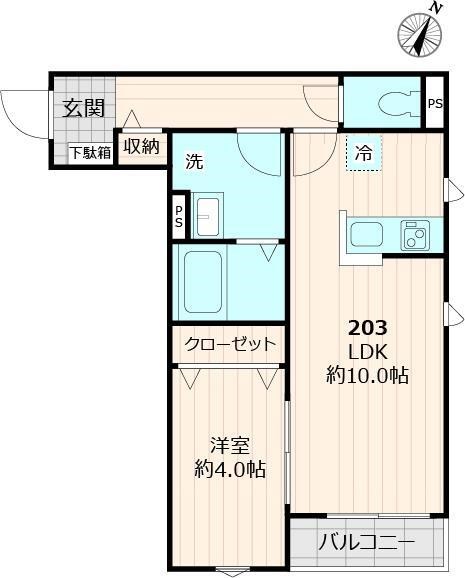 メゾン　モン　ポワール 間取り図