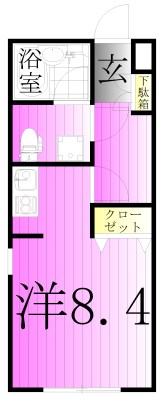 リバーシー 間取り図