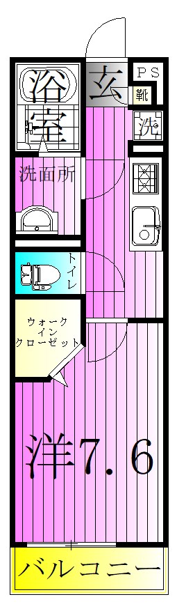 紫水ーSHISUI２ー 間取り図