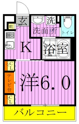 リブリ・ウィスタリア２ 間取り図