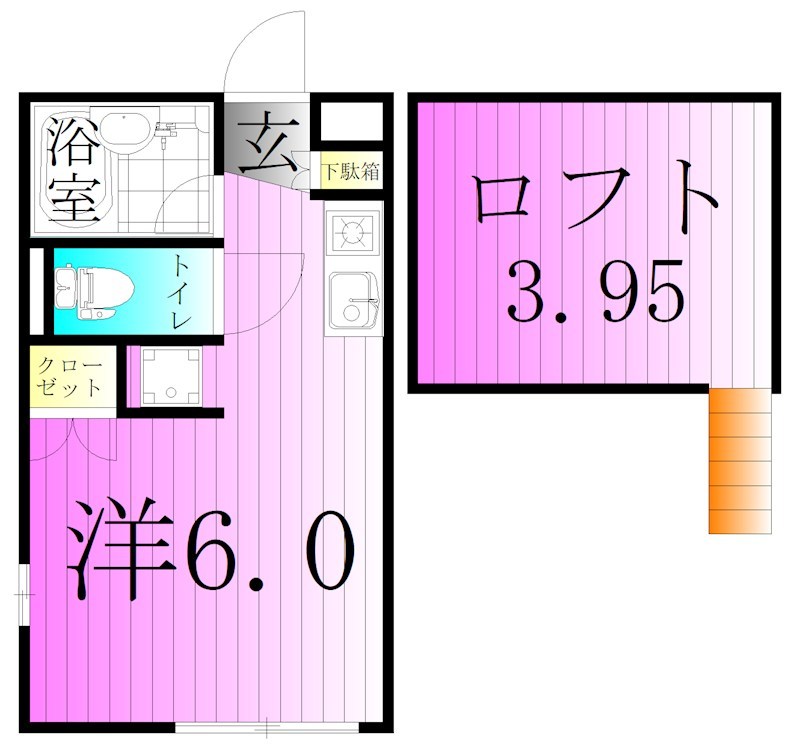 グロワール 間取り図