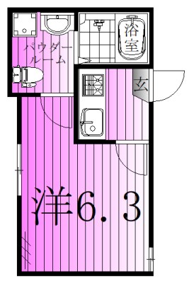 Belle Vie 亀有 間取り図