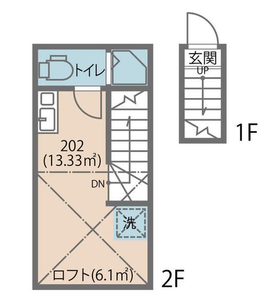 サークルハウス谷在家 間取り図